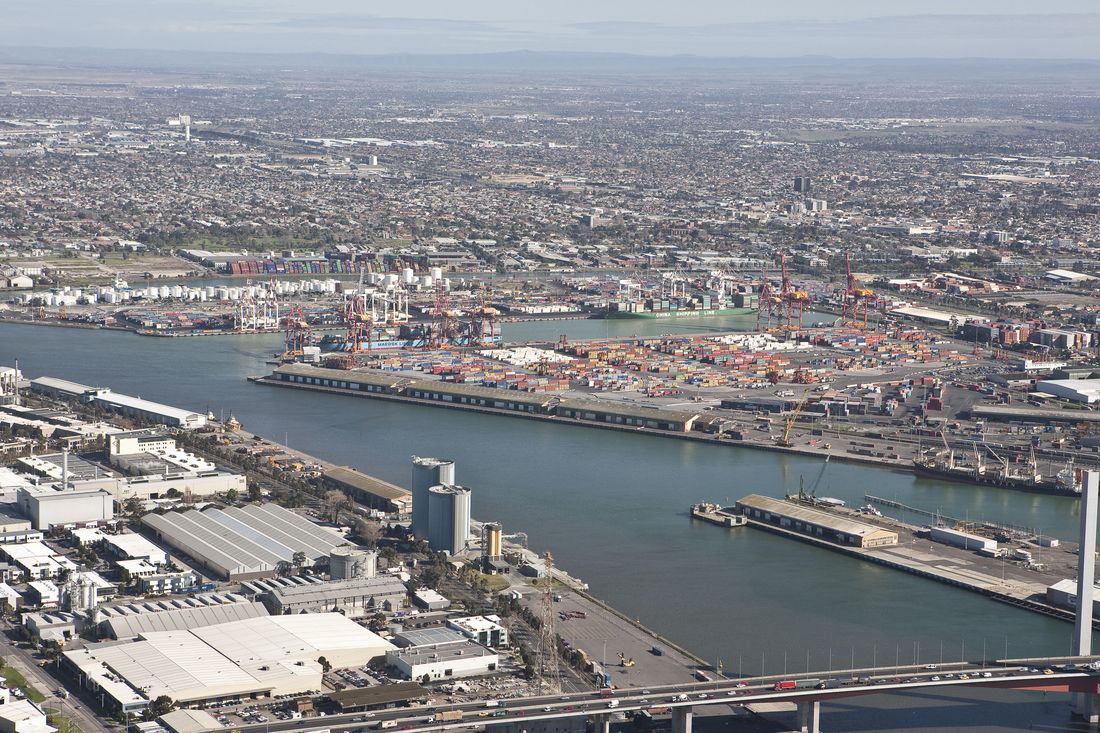 Docklands, Melbourne - Aerial Photography | Film Victoria